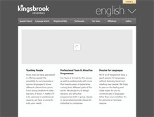 Tablet Screenshot of kingsbrookbcn.com